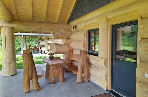Gross Nemerow Cabin | Log Cabins Naturstamm Ferienhaus Müritz 12 - Feriendorf Tollensesee