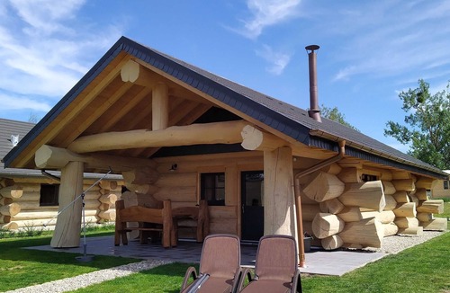 Gross Nemerow Cabin | Log Cabins Naturstamm Ferienhaus Müritz 12 - Feriendorf Tollensesee