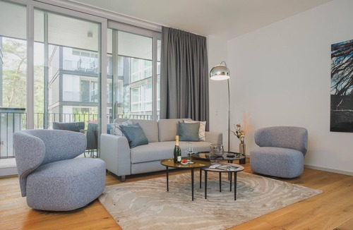 Bad Saarow Apartment | Luxury Lakefront Apt Bad Saarow – Marina SeeFlair w/Pool & Sauna