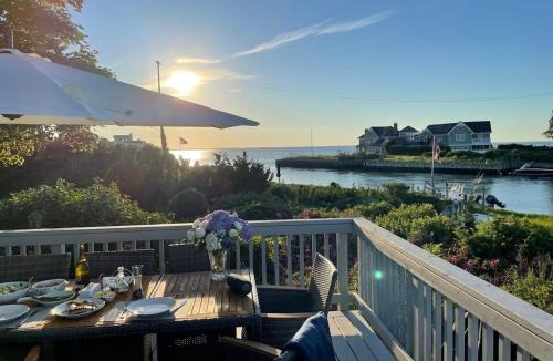Shinnecock Hills House | Sunset Beach House with 30ft Boat Dock in Shinnecock Southampton NY