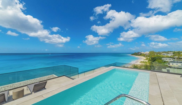 Allure 502. A stunning 2 Bedroom Beachfront Condo with Breathtaking Ocean Views