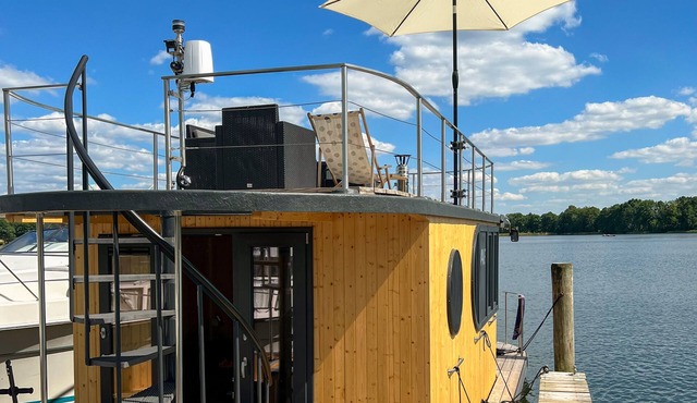 Houseboat JAWE on the Kleinseenplatte - Houseboat JAWE