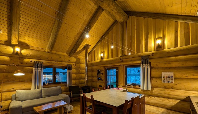 Log Cabins - Naturstamm Ferienhaus MeckPomm 22 - Feriendorf Tollensesee